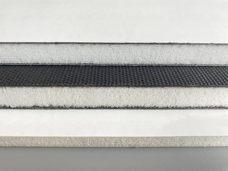 A side-view image of PET Foam Panels.