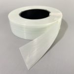 High-strength glass fiber reinforced pp tape for industrial applications.