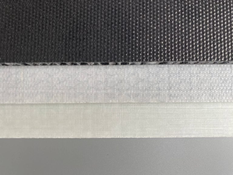 Top view image of high-strength, lightweight polypropylene honeycomb panels