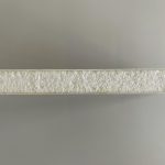 Side Profile of White PET Foam Panel Core for Recreational Vehicle Roof & Side Insulation